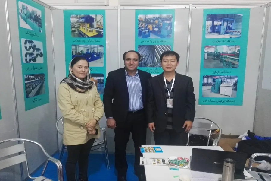 Yantai Haige international exhibition booth